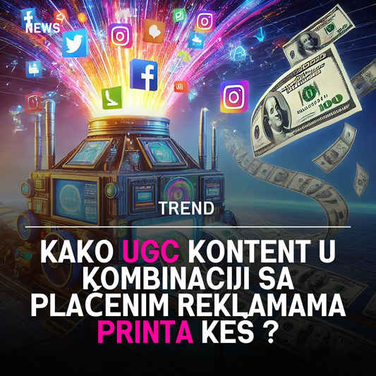 Kako UGC + Plaćene Reklame Printaju KEŠ ?